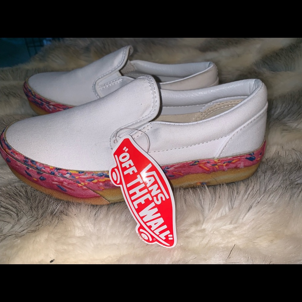 Little girls Vans Slip On